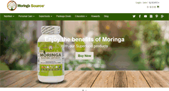 Desktop Screenshot of moringasource.com